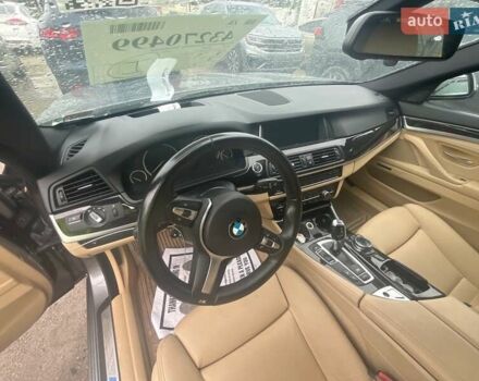 Серый БМВ 5 Серия, объемом двигателя 3 л и пробегом 153 тыс. км за 15000 $, фото 4 на Automoto.ua