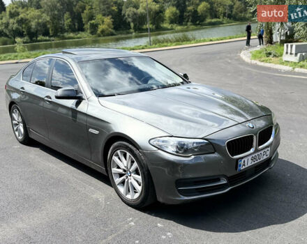 Серый БМВ 5 Серия, объемом двигателя 2 л и пробегом 236 тыс. км за 18700 $, фото 14 на Automoto.ua