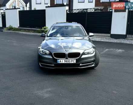 Серый БМВ 5 Серия, объемом двигателя 2 л и пробегом 236 тыс. км за 18700 $, фото 6 на Automoto.ua