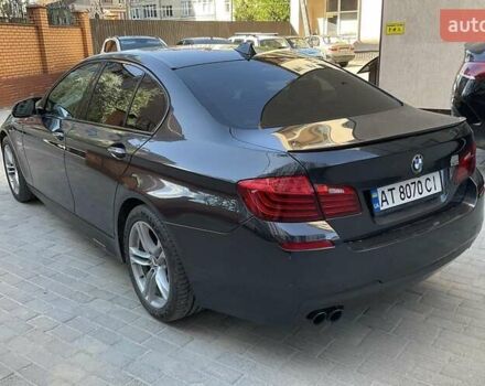 Серый БМВ 5 Серия, объемом двигателя 2 л и пробегом 212 тыс. км за 15500 $, фото 5 на Automoto.ua