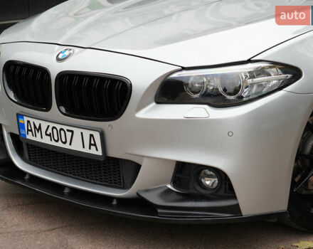 Серый БМВ 5 Серия, объемом двигателя 2 л и пробегом 212 тыс. км за 14000 $, фото 2 на Automoto.ua