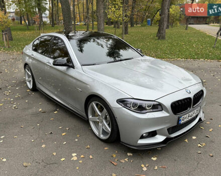 Серый БМВ 5 Серия, объемом двигателя 3 л и пробегом 203 тыс. км за 19999 $, фото 5 на Automoto.ua