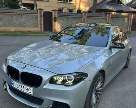 Серый БМВ 5 Серия, объемом двигателя 2 л и пробегом 198 тыс. км за 15500 $, фото 8 на Automoto.ua