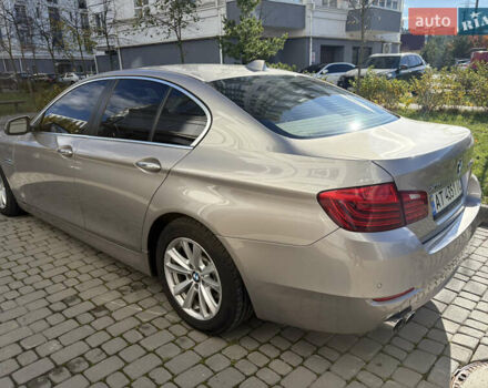 Серый БМВ 5 Серия, объемом двигателя 2 л и пробегом 196 тыс. км за 15600 $, фото 4 на Automoto.ua