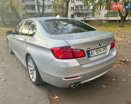 БМВ 5 Серия 2014 в Киеве на Automoto.ua Серый БМВ 5 Серия, объемом двигателя 3 л и пробегом 258 тыс. км за 16555 $, фото 4 на Automoto.ua