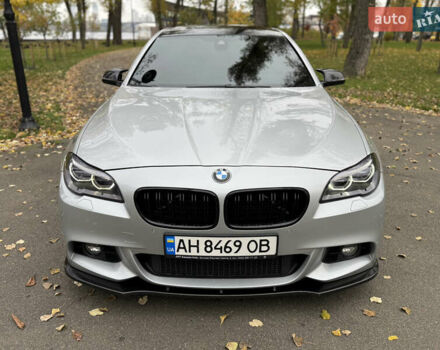 Серый БМВ 5 Серия, объемом двигателя 3 л и пробегом 203 тыс. км за 19999 $, фото 4 на Automoto.ua
