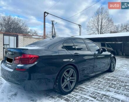 Серый БМВ 5 Серия, объемом двигателя 2 л и пробегом 208 тыс. км за 15000 $, фото 7 на Automoto.ua