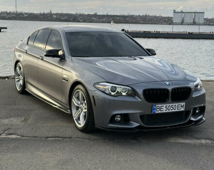 Серый БМВ 5 Серия, объемом двигателя 3 л и пробегом 127 тыс. км за 24999 $, фото 10 на Automoto.ua