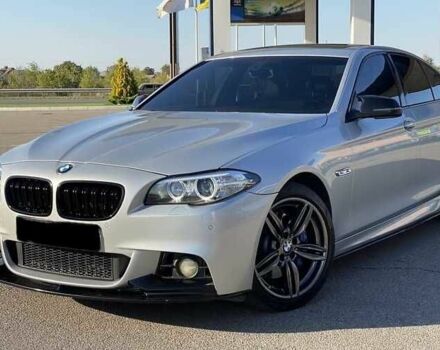 БМВ 5 Серія 2014 у Києві на Automoto.ua Сірий БМВ 5 Серія, об'ємом двигуна 3 л та пробігом 135 тис. км за 11000 $, фото 2 на Automoto.ua