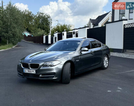 Серый БМВ 5 Серия, объемом двигателя 2 л и пробегом 236 тыс. км за 18700 $, фото 5 на Automoto.ua