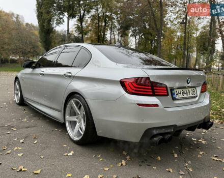 Серый БМВ 5 Серия, объемом двигателя 3 л и пробегом 203 тыс. км за 19999 $, фото 16 на Automoto.ua