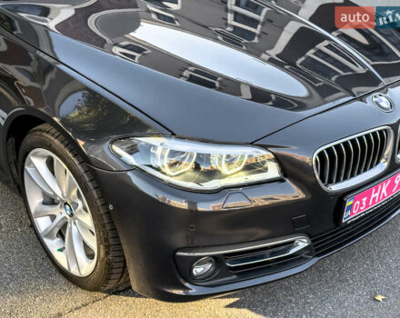 Серый БМВ 5 Серия, объемом двигателя 3 л и пробегом 101 тыс. км за 23400 $, фото 1 на Automoto.ua