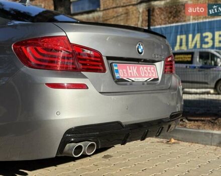 Серый БМВ 5 Серия, объемом двигателя 3 л и пробегом 183 тыс. км за 23550 $, фото 8 на Automoto.ua