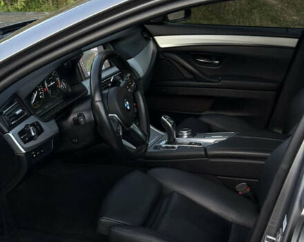 Серый БМВ 5 Серия, объемом двигателя 2 л и пробегом 202 тыс. км за 25999 $, фото 11 на Automoto.ua