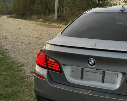 Серый БМВ 5 Серия, объемом двигателя 2 л и пробегом 202 тыс. км за 25999 $, фото 4 на Automoto.ua