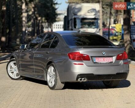 Серый БМВ 5 Серия, объемом двигателя 3 л и пробегом 183 тыс. км за 23550 $, фото 7 на Automoto.ua