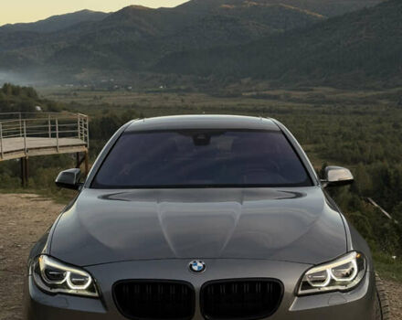 Серый БМВ 5 Серия, объемом двигателя 2 л и пробегом 202 тыс. км за 25999 $, фото 1 на Automoto.ua