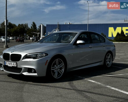 Серый БМВ 5 Серия, объемом двигателя 2.99 л и пробегом 130 тыс. км за 28000 $, фото 2 на Automoto.ua