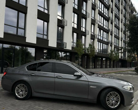 Серый БМВ 5 Серия, объемом двигателя 2 л и пробегом 244 тыс. км за 18999 $, фото 3 на Automoto.ua
