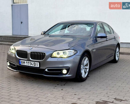 Сірий БМВ 5 Серія, об'ємом двигуна 2 л та пробігом 215 тис. км за 14999 $, фото 1 на Automoto.ua