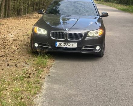 Серый БМВ 5 Серия, объемом двигателя 2 л и пробегом 285 тыс. км за 13700 $, фото 1 на Automoto.ua