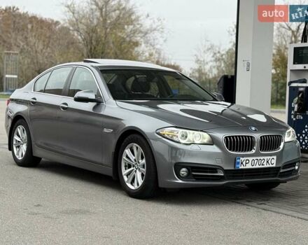 Серый БМВ 5 Серия, объемом двигателя 2 л и пробегом 61 тыс. км за 19999 $, фото 2 на Automoto.ua