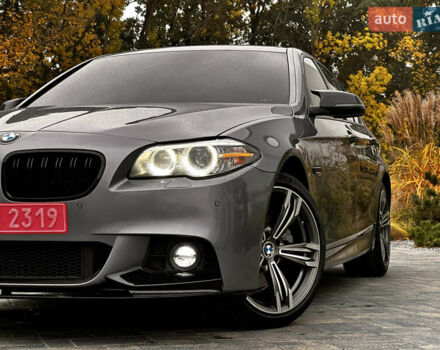 Серый БМВ 5 Серия, объемом двигателя 2 л и пробегом 365 тыс. км за 14350 $, фото 2 на Automoto.ua