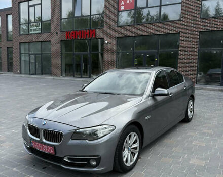 Серый БМВ 5 Серия, объемом двигателя 2 л и пробегом 287 тыс. км за 13300 $, фото 1 на Automoto.ua