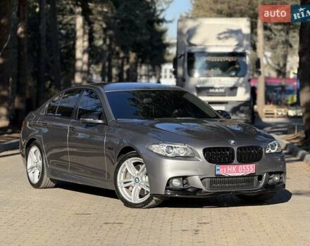 Серый БМВ 5 Серия, объемом двигателя 3 л и пробегом 183 тыс. км за 23550 $, фото 3 на Automoto.ua