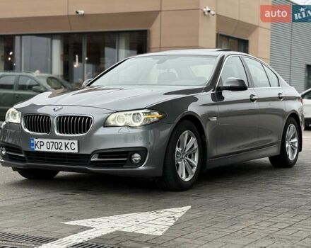 Серый БМВ 5 Серия, объемом двигателя 2 л и пробегом 61 тыс. км за 19999 $, фото 1 на Automoto.ua