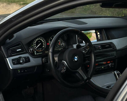 Серый БМВ 5 Серия, объемом двигателя 2 л и пробегом 202 тыс. км за 25999 $, фото 10 на Automoto.ua