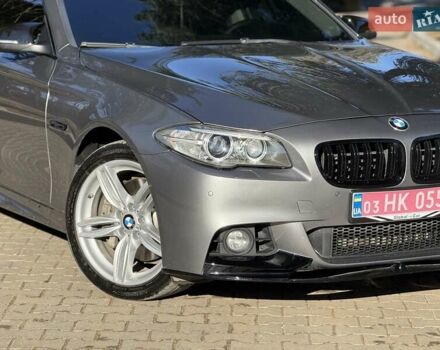 Серый БМВ 5 Серия, объемом двигателя 3 л и пробегом 183 тыс. км за 23550 $, фото 4 на Automoto.ua