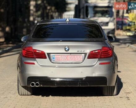 Серый БМВ 5 Серия, объемом двигателя 3 л и пробегом 183 тыс. км за 23550 $, фото 6 на Automoto.ua