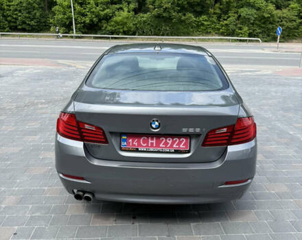 Серый БМВ 5 Серия, объемом двигателя 2 л и пробегом 287 тыс. км за 13300 $, фото 6 на Automoto.ua