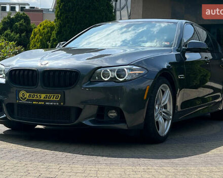 Сірий БМВ 5 Серія, об'ємом двигуна 3 л та пробігом 90 тис. км за 26999 $, фото 2 на Automoto.ua