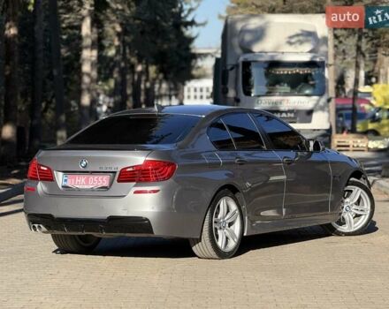 Серый БМВ 5 Серия, объемом двигателя 3 л и пробегом 183 тыс. км за 23550 $, фото 5 на Automoto.ua