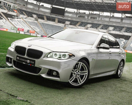 Серый БМВ 5 Серия, объемом двигателя 4.39 л и пробегом 111 тыс. км за 26500 $, фото 1 на Automoto.ua