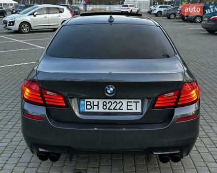 Серый БМВ 5 Серия, объемом двигателя 3 л и пробегом 65 тыс. км за 25500 $, фото 75 на Automoto.ua