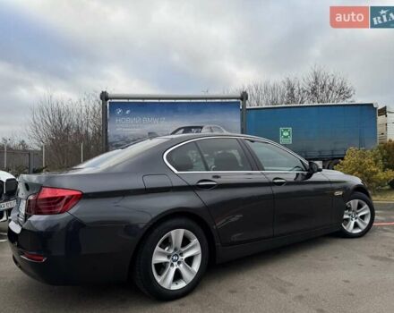 Серый БМВ 5 Серия, объемом двигателя 2 л и пробегом 192 тыс. км за 24500 $, фото 5 на Automoto.ua