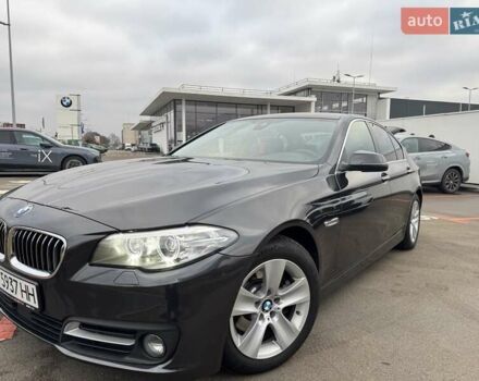 Серый БМВ 5 Серия, объемом двигателя 2 л и пробегом 192 тыс. км за 24500 $, фото 1 на Automoto.ua