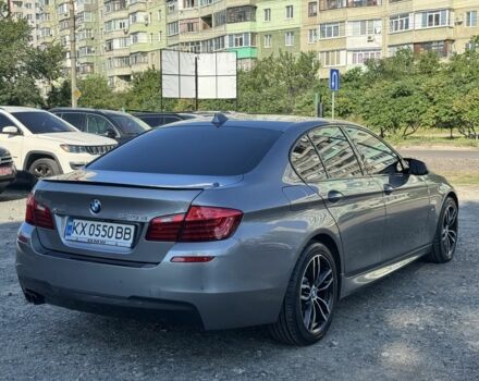 Серый БМВ 5 Серия, объемом двигателя 2 л и пробегом 175 тыс. км за 21000 $, фото 3 на Automoto.ua