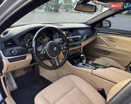 Серый БМВ 5 Серия, объемом двигателя 2 л и пробегом 150 тыс. км за 15350 $, фото 19 на Automoto.ua