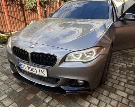 Серый БМВ 5 Серия, объемом двигателя 2 л и пробегом 180 тыс. км за 24000 $, фото 1 на Automoto.ua