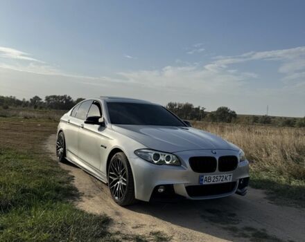 Серый БМВ 5 Серия, объемом двигателя 3 л и пробегом 129 тыс. км за 20500 $, фото 6 на Automoto.ua