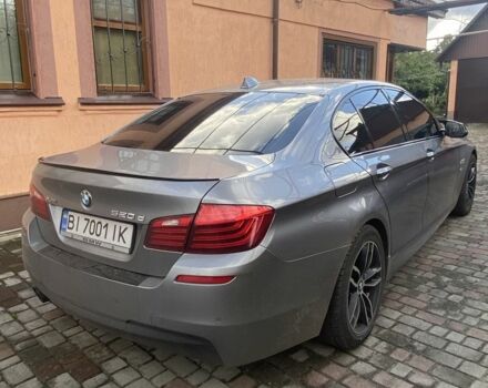 Серый БМВ 5 Серия, объемом двигателя 2 л и пробегом 180 тыс. км за 24000 $, фото 5 на Automoto.ua
