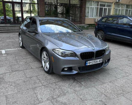 Серый БМВ 5 Серия, объемом двигателя 2.98 л и пробегом 155 тыс. км за 22000 $, фото 1 на Automoto.ua