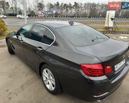 Серый БМВ 5 Серия, объемом двигателя 2 л и пробегом 192 тыс. км за 24500 $, фото 13 на Automoto.ua