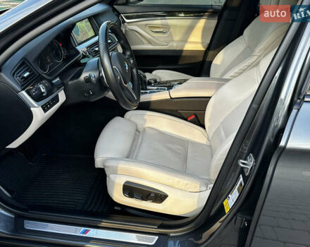 Серый БМВ 5 Серия, объемом двигателя 3 л и пробегом 65 тыс. км за 25500 $, фото 78 на Automoto.ua