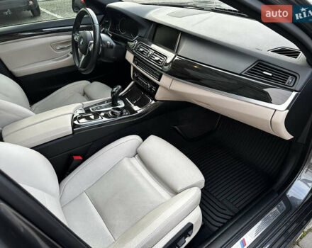 Серый БМВ 5 Серия, объемом двигателя 3 л и пробегом 65 тыс. км за 25500 $, фото 12 на Automoto.ua