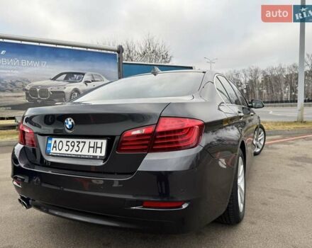 Серый БМВ 5 Серия, объемом двигателя 2 л и пробегом 192 тыс. км за 24500 $, фото 6 на Automoto.ua